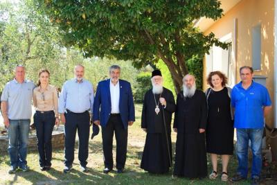 Επίσκεψη του Αρχιεπισκόπου Τιράνων, Δυρραχίου και Πάσης Αλβανίας κ.κ. Αναστάσιου στη Σχολή